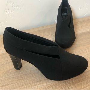 Eileen Fisher Black Booties Heels 6.5 Ankle Boot